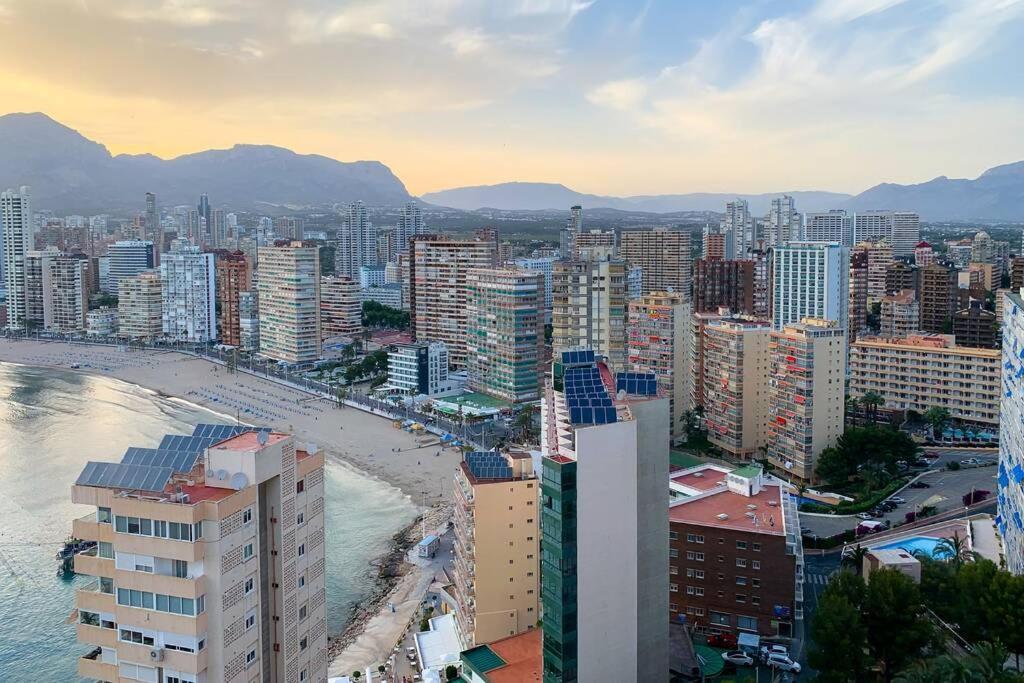 Balcon Al Mediterraneo Y Skyline De * Benidorm